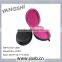 waterproof eliptical hard shell cosmetic sample tool storage carrying case