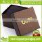 New Promotion Embossed Cardboard Watch Box With Logo Printed