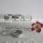 Vista brand glass jar glass jar with glass lid