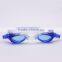 2016 New UV protective silicone competitive swim goggles with adjustable strap