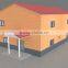 new type gable roof prefabricated house germany painting design
