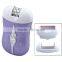 Rechargeable 2 in 1 lady epilator set with 2 speeds for choice/lady shaver