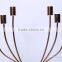 2015 Metal Craft Candle Holder in Gold Color for Home Decorations                        
                                                Quality Choice