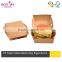 Hot Sale Recycled Good Quality Cheap Convenient White Cardboard Square Paper Burger Box