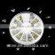 New 120Pcs 6 Shapes Gold / Silver Metallic Rhinestones Nail Art Salon Decor Stickers Tips DIY Decorations Studs