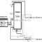CE CB EN14511+ stainless steel tank, 150L stainless steel coil, air to water heat pump hot water with coil