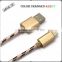 2016 new products metal color changed alert data cable