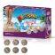 2.2 lbs DIY play sand set with sea animals molds