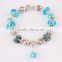 Fashionable Metal Bracelets with Beads,Alloy Jewelry Bracelets,Beaded Charms Bracelets Jewelry