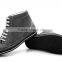 warm cow leather ankle boots men/ felt boots