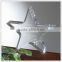 Clear Glass Star Crystal Block Gifts For Holiday Supplies