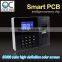 Ocean OC075 2.8Inch LCD Color Screen Fingerprint Time Recording Machine with TCP/IP