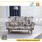 New model home furniture fabric folding sofa cum bed with bent armrests