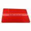 Food Grade Red Silicone BBQ Grill Baking Mat