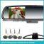 ak2-035lap car rearview mirror monitor germid with Compass&Temp,bluetooth,radar ddetector,automatically reverse diaplay