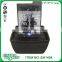 Modern Silhouette LED Indoor Tabletop Fountain Waterfall