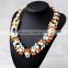 The fair maiden's set auger small grain necklace, fashion attractive
