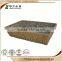 cheapest Accept OEM rustic hinging outdoor willow wicker basket no handles