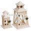 china factory FSC&ISO9001&BSCI garden wild wooden pet bird cage nest house hotel