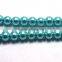 4mm Round Glass Pearl Beads