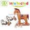 Puzzle toys of horse model