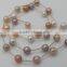 47 Inch Natural Cultured Freshwater Necklace Pearl Jewellery Designer