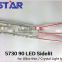 High quality LED SMD5730/5630 led strip rigid bar 90led/m 4mm DC12V led backlit sign
