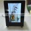 10inch transparent lcd box, transparent lcd advertising showcase