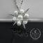 925 sterling silver shining star with pearls creative pendant necklace fashion women necklace jewelry 6360468