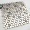 SMT06 Metal Mosaic Stainless Steel Mosaic for Backsplash Pennyround mosaic