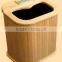 wooden steam foot sauna MY828