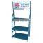 Factory flooring stand lubrication oil display rack car metal lube slushing compound display shelf