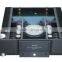 High quality black alumium case audio system 4/8ohm 100w / 200w class a mono power amplifier sound standard