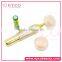 Electric facial Makeup Puff&Massager 2in1 cosmetic puff make up brush set