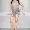 Siquins Georgette Crop Top