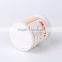 200PCS round box cosmetic container cotton swabs