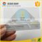 CR80 Clear Plastic PVC Transparent Business Cards