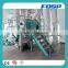 Dairy feed making machine pelleting feed processer feed plant for cow sheep