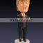 Shaking resin cartoon figure