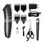 Brand good quality electric rechargeable Hair Clipper and Beard Trimmer wet/dry Hair cut Kit for baby/ men (EU/US plug optionl)