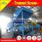 Mobile trommel gold washing machine plant