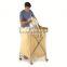Collapsible Laundry Trolley Transport Up to 120 Pounds Water Resistant Heavy Duty Canvas