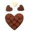 Chocolate Candy Jelly Heart Mold Silicone Tray