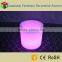 RGB LED lighted up round plastic flower pot /portable flower pot/floor flower vase