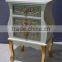 Modern decoration wooden carved nightstands with drawers