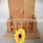 Unfinished cheap kid laser cut wood toys house shape wood toys for kids