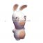 Rabbit toys, new design rabbit plush toys,plastic toy rabbits/hot cartoon animal toys