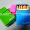 2015 Food grade silicone cigarette case pack 20pcs