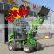 Shanghai Bauma fair popular HZM 908 articulated mini/small wheel loader for sale with Rops/fops