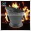 Fireplace Accessory Matt Black Duckbill 35.5 cm Coal Bucket With Handle